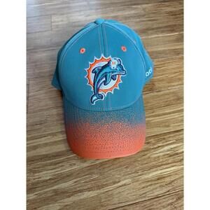 Vintage Miami Dolphins Cap Hat Fitted Onfield Reebok L/XL Rare Hat MINT